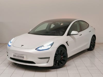 Tesla Model 3 Model 3 Long Range Performance AWD  del 2021 usata a Novara