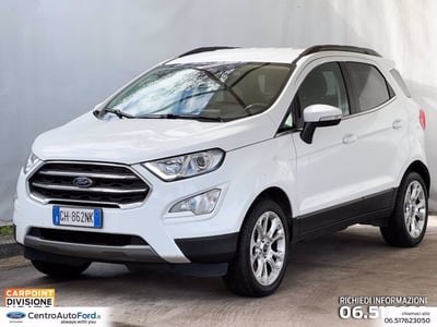 Ford EcoSport 1.0 EcoBoost 125 CV Titanium  del 2021 usata a Albano Laziale