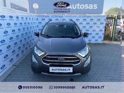 Ford EcoSport 1.0 EcoBoost 125 CV Titanium  del 2021 usata a Firenze