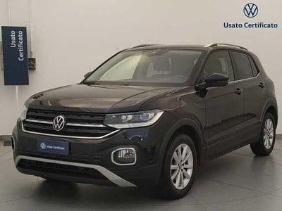 Volkswagen T-Cross 1.0 TSI 110 CV DSG Advanced del 2021 usata a Busto Arsizio