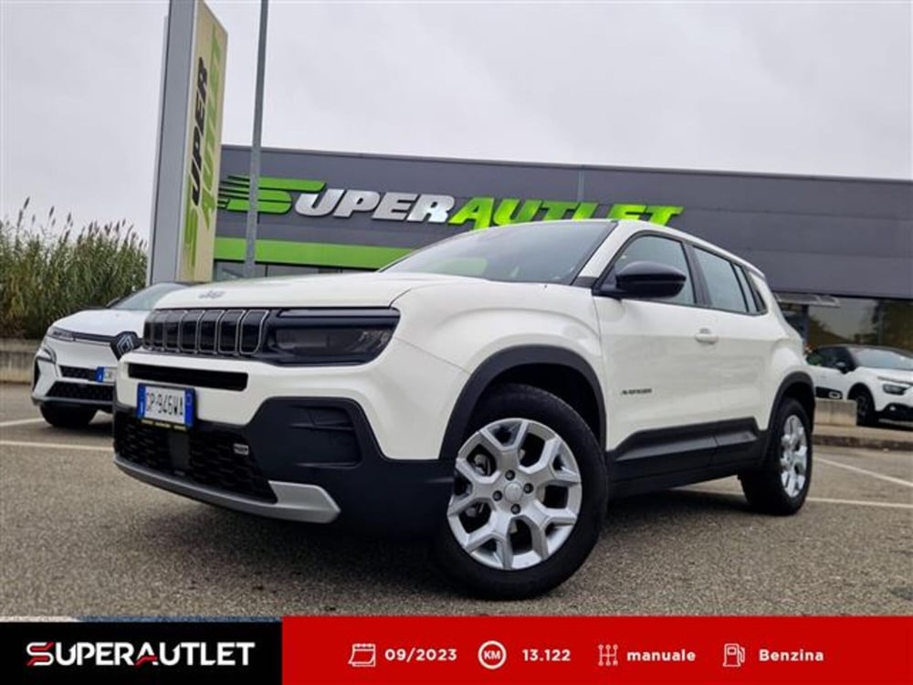 Jeep Avenger usata a Pavia