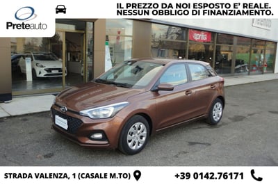 Hyundai i20 1.2 5 porte Tech del 2018 usata a Caresanablot