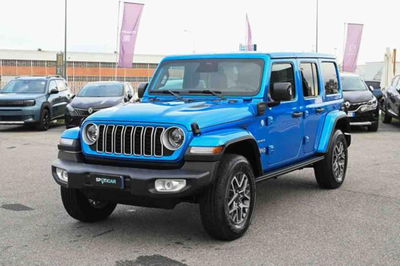Jeep Wrangler Unlimited 2.0 PHEV ATX 4xe Sahara nuova a Pianezza