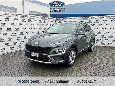 Hyundai Kona 1.6 CRDI Hybrid 48V iMT XTech del 2021 usata a Firenze