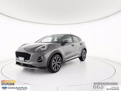 Ford Puma 1.0 ecoboost h Titanium 125cv del 2021 usata a Albano Laziale