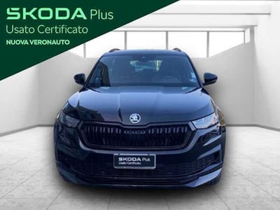 Skoda Kodiaq 2.0 TDI EVO SCR 4x4 DSG 7 posti Sportline del 2022 usata a Verona