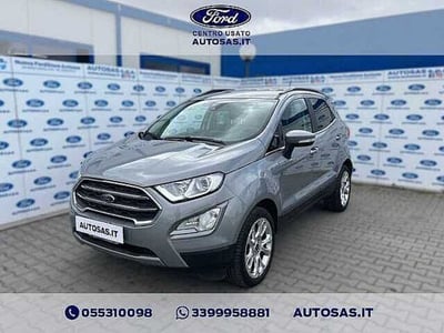 Ford EcoSport 1.0 EcoBoost 125 CV Titanium  del 2021 usata a Firenze