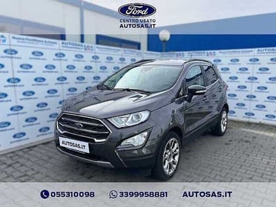 Ford EcoSport 1.0 EcoBoost 125 CV Titanium  del 2021 usata a Firenze