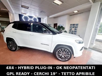 Jeep Compass 1.3 T4 190CV PHEV AT6 4xe Night Eagle  del 2021 usata a Limena