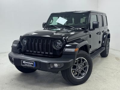 Jeep Wrangler Unlimited 2.0 Turbo 80th Anniversary del 2021 usata a Lurate Caccivio