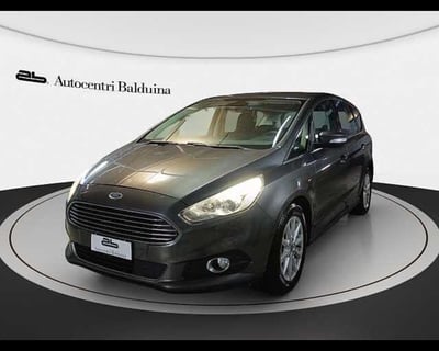 Ford S-Max 2.0 TDCi 150CV S&amp;S Powershift 7p.ti Titanium Business del 2016 usata a Roma