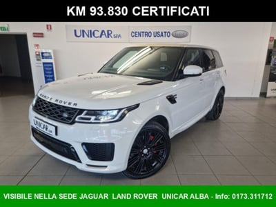 Land Rover Range Rover Sport 3.0D l6 249 CV HSE Dynamic Stealth del 2021 usata a Alba