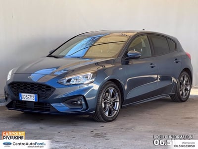 Ford Focus 1.0t ecoboost h ST-Line X 125cv del 2021 usata a Albano Laziale