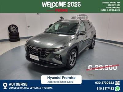 Hyundai Tucson 1.6 phev Exellence 4wd auto del 2021 usata a Brescia