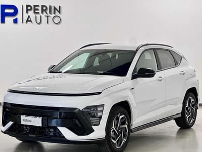 Hyundai Kona 1.0 T-GDI Hybrid 48V iMT NLine nuova a Bassano del Grappa