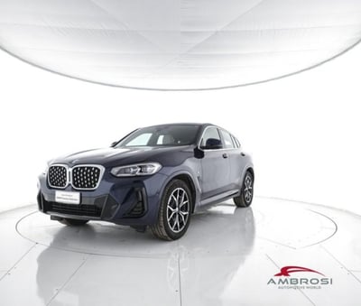 BMW X4 xdrive20d mhev 48V Msport auto del 2022 usata a Corciano