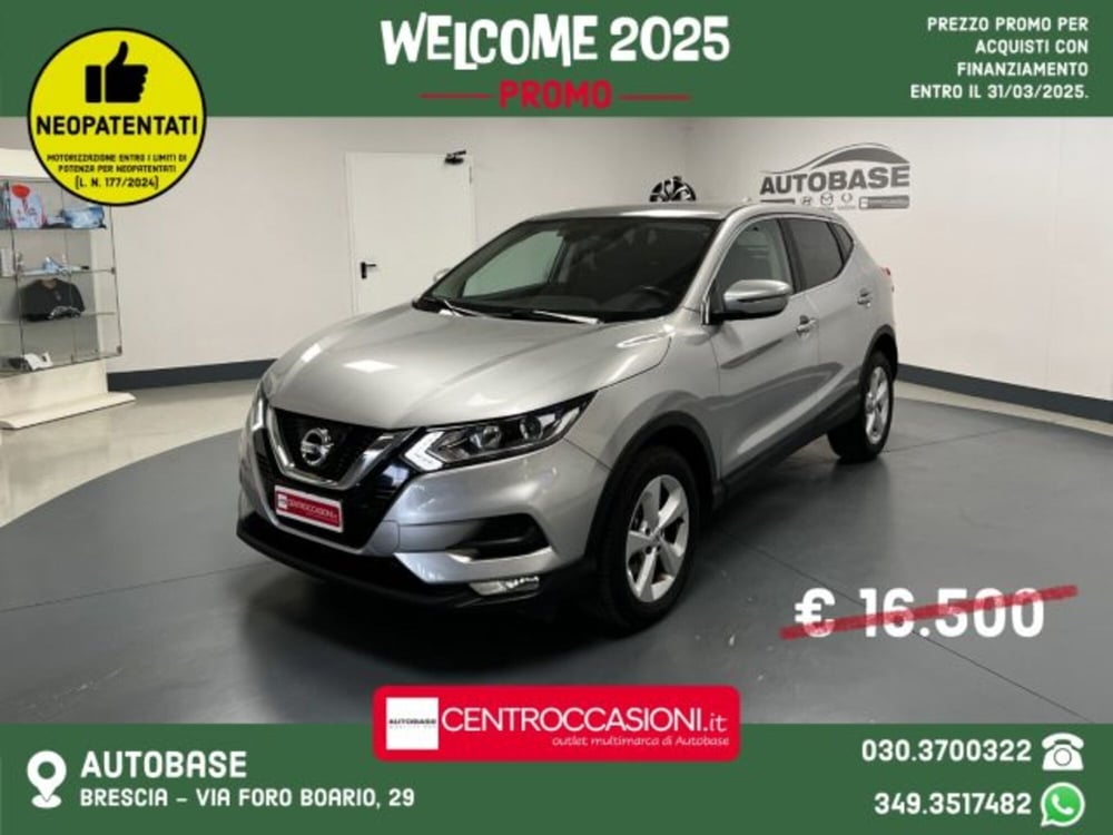 Nissan Qashqai usata a Brescia