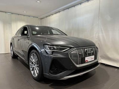 Audi e-tron Sportback 55 quattro S line Fast edition del 2022 usata a Genova