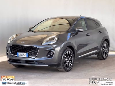 Ford Puma 1.0 ecoboost h Titanium 125cv del 2022 usata a Albano Laziale