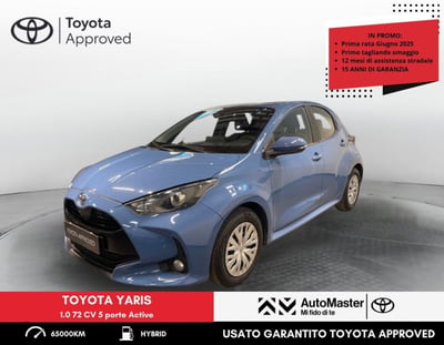 Toyota Yaris 1.0 72 CV 5 porte Active  del 2020 usata a Ferrara