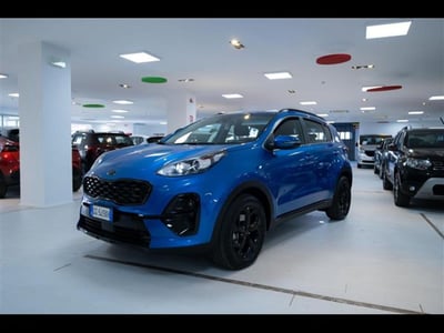 Kia Sportage 1.6 CRDI 136 DCT7 2WD Mild Hybrid Black Edition del 2021 usata a Torino