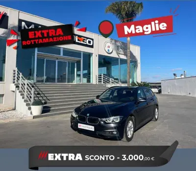 BMW Serie 3 Touring 318d  Business Advantage aut. del 2019 usata a Tricase
