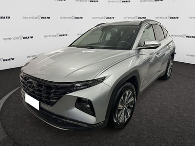 Hyundai Tucson 1.6 hev Exellence 4wd auto del 2021 usata a Verona