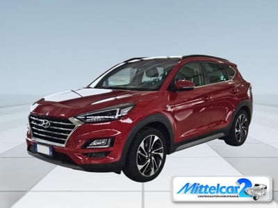 Hyundai Tucson 1.6 CRDi 136CV 48V 4WD DCT Exellence del 2019 usata a Cassacco