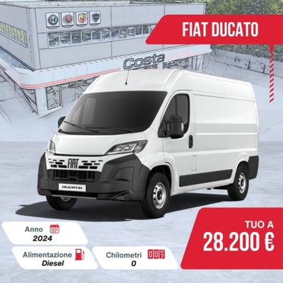 Fiat Ducato Furgone 35 2.2 Mjt 140CV AT9 PM-TM Maxi  nuova a Valdobbiadene