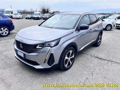 Peugeot 3008 PureTech Turbo 130 S&amp;S EAT8 GT  del 2021 usata a Pieve di Soligo