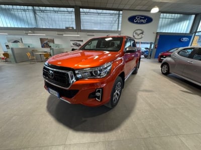 Toyota Hilux 2.D-4D 4WD porte Double Cab Lounge  del 2019 usata a Imola