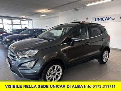 Ford EcoSport 1.0 EcoBoost 125 CV Titanium del 2021 usata a Alba