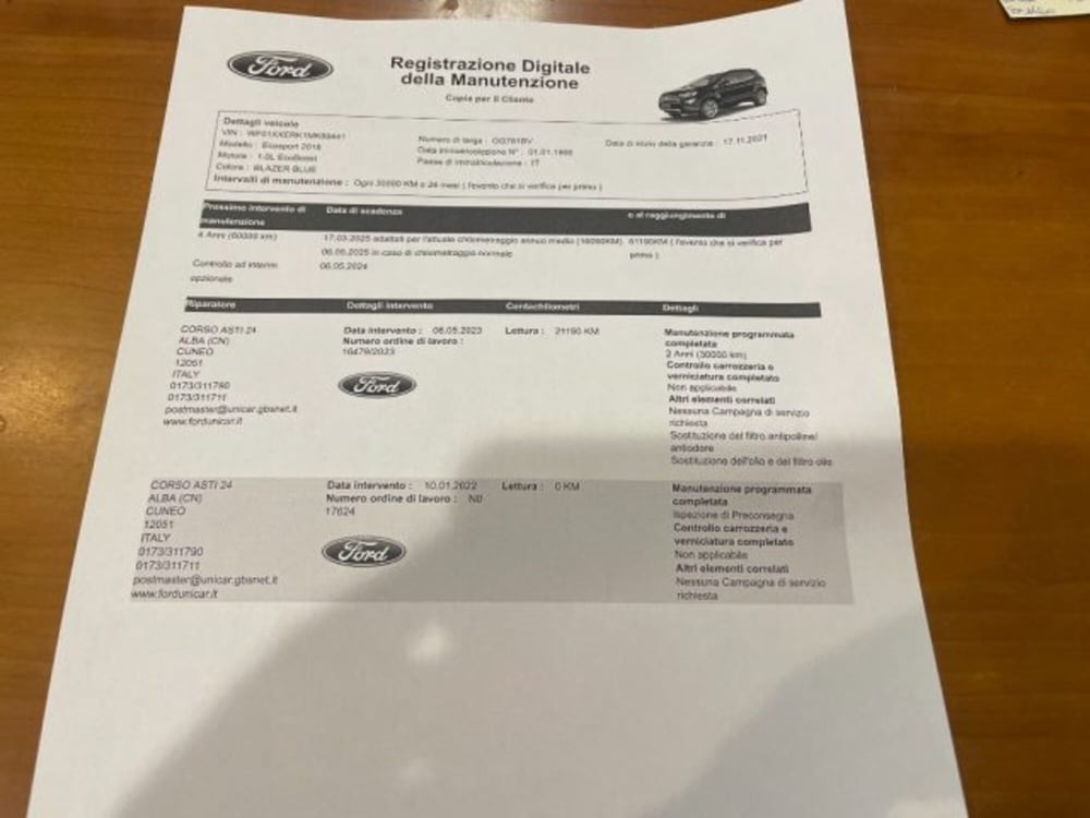 Ford EcoSport usata a Cuneo (16)