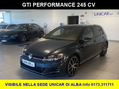 Volkswagen Golf 2.0 tsi GTI MT Ultimate 245cv del 2018 usata a Alba