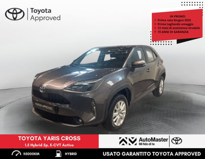 Toyota Yaris Cross 1.5 Hybrid 5p. E-CVT Active del 2021 usata a Ferrara