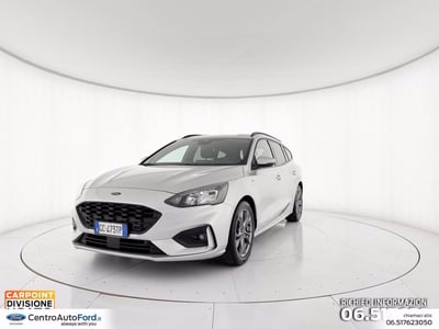 Ford Focus Station Wagon 1.5 EcoBlue 120 CV SW ST-Line X del 2020 usata a Albano Laziale