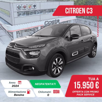 Citroen C3 Aircross 1.2 puretech Max s&amp;s 110cv del 2024 usata a Valdobbiadene