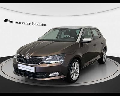 Skoda Fabia 1.4 TDI 75 CV Twin Color Design Edition Nero  del 2016 usata a Roma