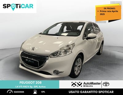 Peugeot 208 VTi 95 CV 5p. GPL Active del 2015 usata a Rovigo