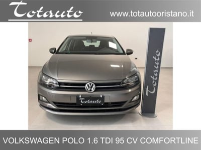 Volkswagen Polo 1.6 TDI 95 CV 5p. Comfortline BlueMotion Technology  del 2020 usata a Ghilarza