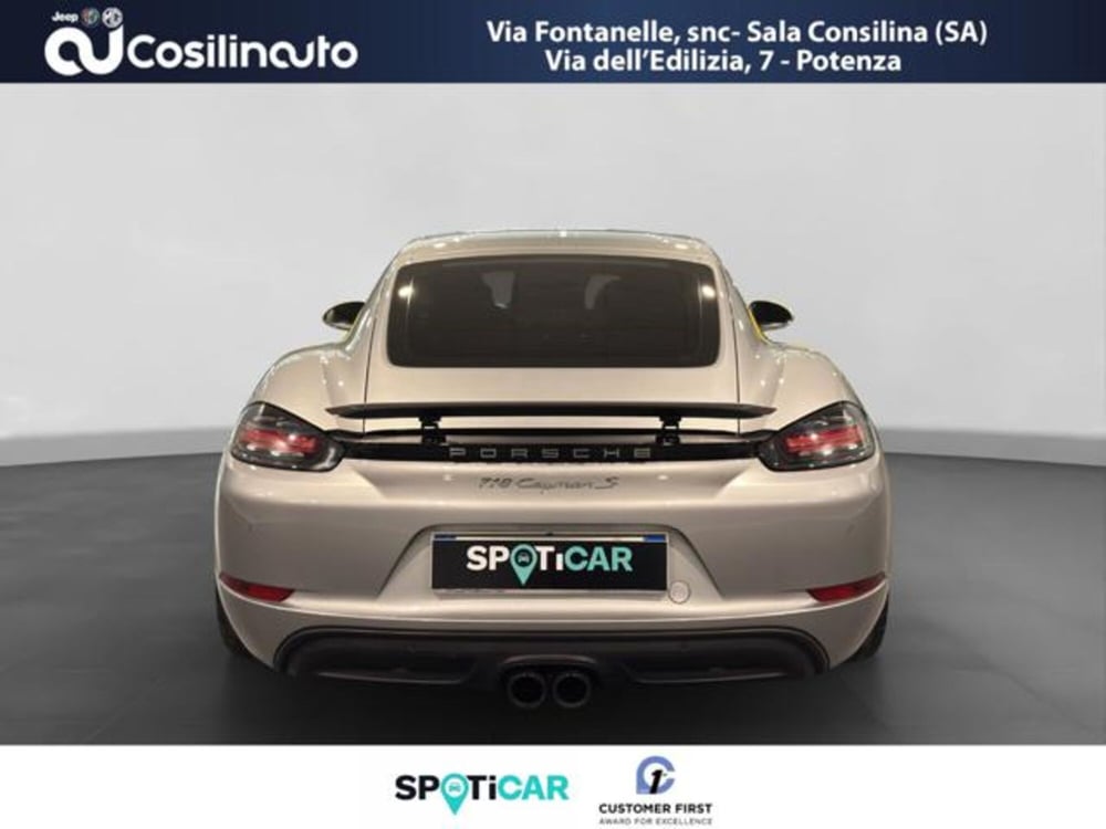 Porsche 718 Cayman  usata a Salerno (4)