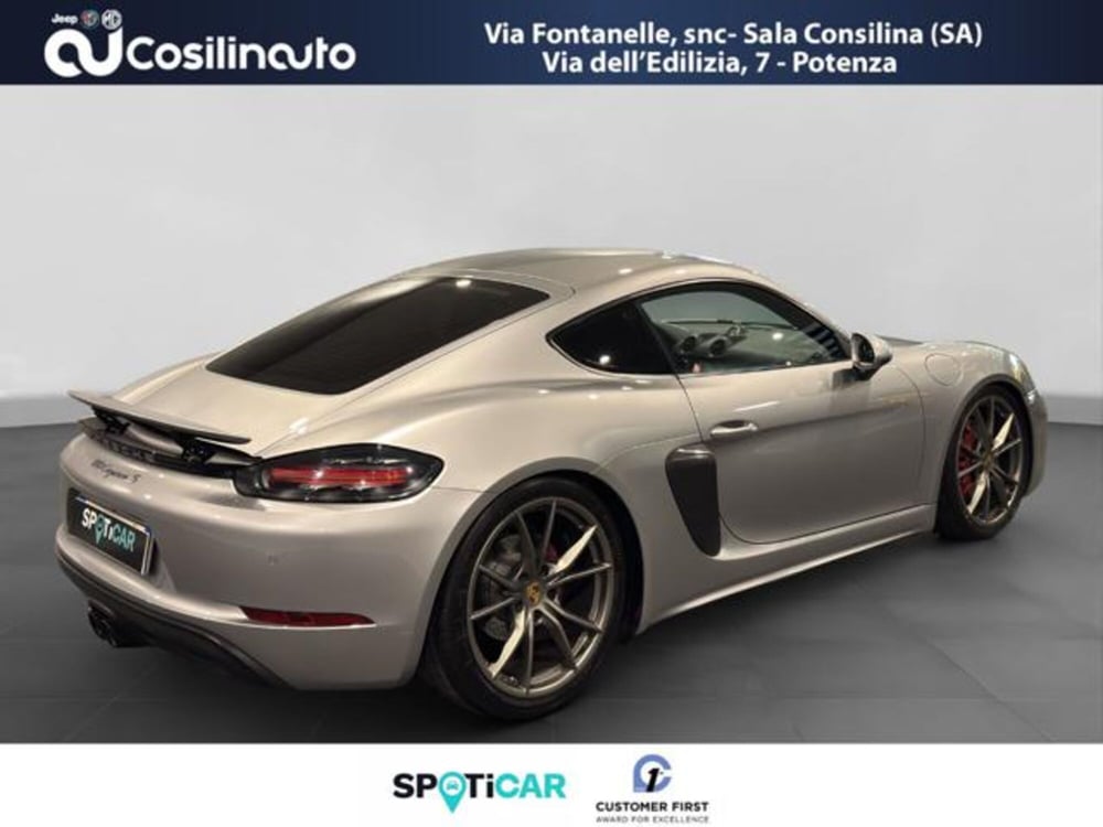 Porsche 718 Cayman  usata a Salerno (5)