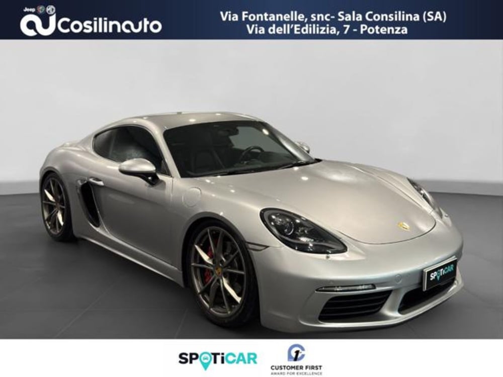 Porsche 718 Cayman  usata a Salerno (7)