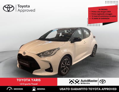 Toyota Yaris 1.0 5 porte Trend  del 2020 usata a Ferrara