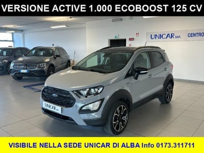 Ford EcoSport 1.0 EcoBoost 125 CV Start&amp;Stop Active del 2021 usata a Alba