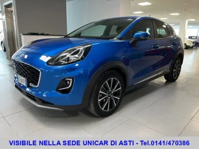 Ford Puma 1.0 EcoBoost Hybrid 125 CV S&amp;S aut. Titanium Design del 2021 usata a Alba