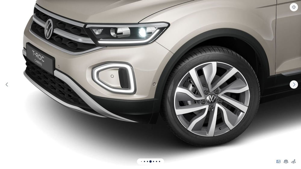 Volkswagen T-Roc Cabrio nuova a Modena (8)