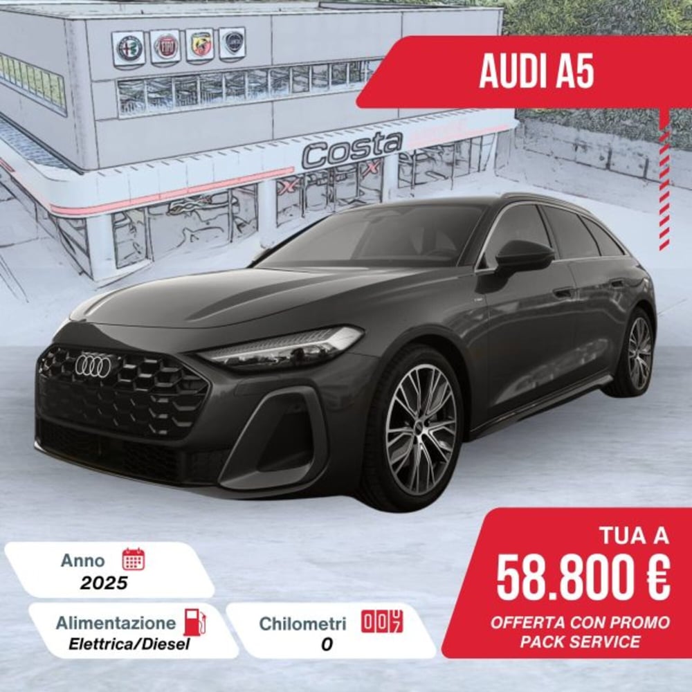 Audi A5 Avant nuova a Treviso