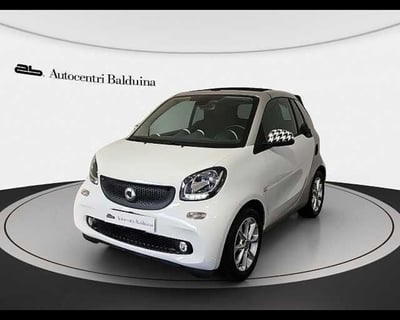 smart Fortwo Cabrio 70 1.0 twinamic cabrio Passion  del 2017 usata a Roma