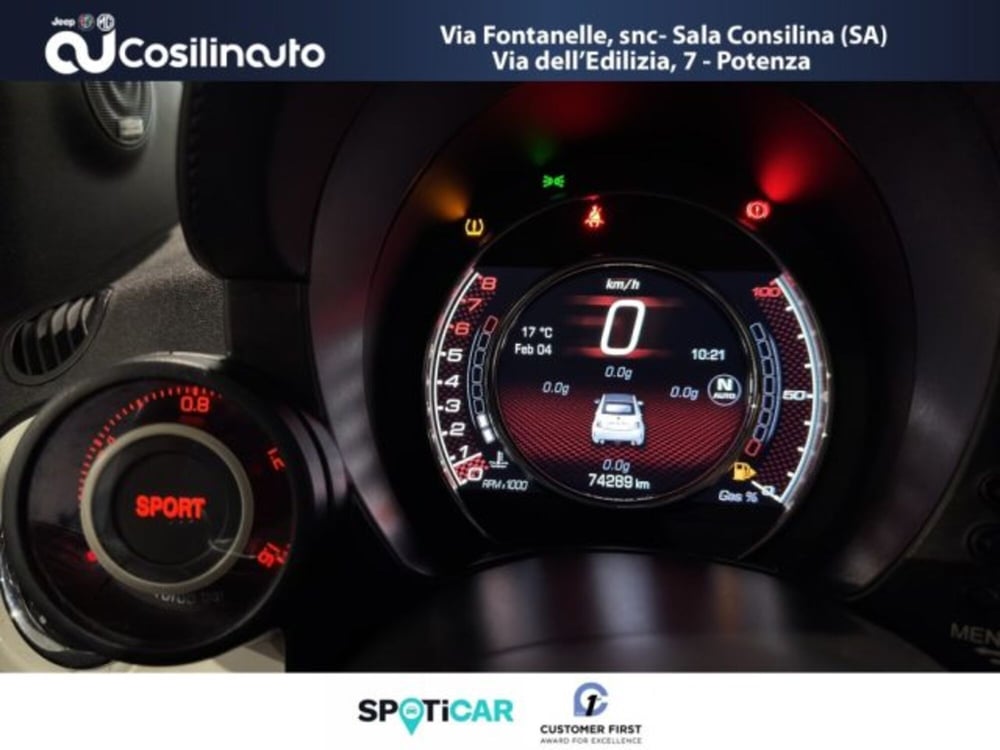 Abarth 595 Cabrio usata a Salerno (14)